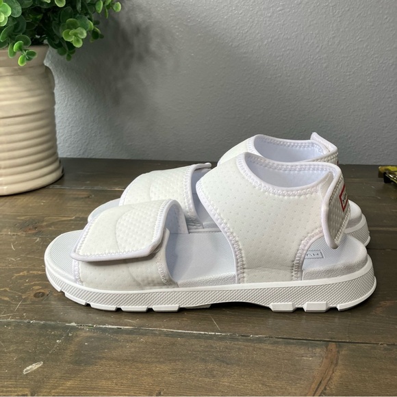 Hunter Sandals Size 10 White casual Outdoor Summer - Picture 5 of 9